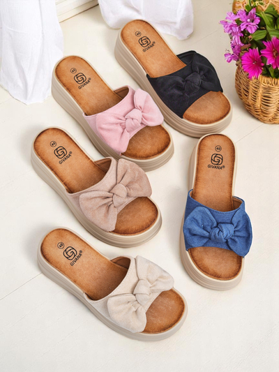 Royalfashion Damen Plateausandalen Givan