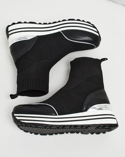 Royalfashion Damen Sportliche High Sneakers Wisoi