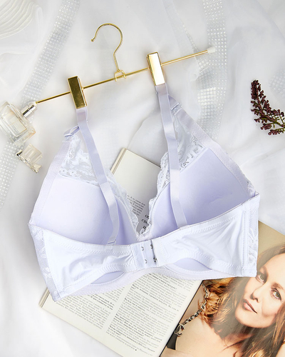 Royalfashion Damen-BH mit Spitzenverzierung