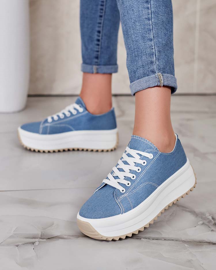 Royalfashion Women's Sports Slirn Sneakers