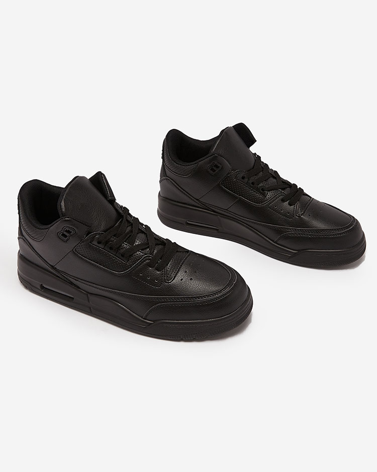 Royalfashion Schwarze Herren-Sport-Turnschuhe Purson