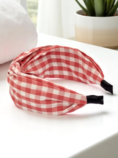 Royalfashion Kariertes Haarband Claras