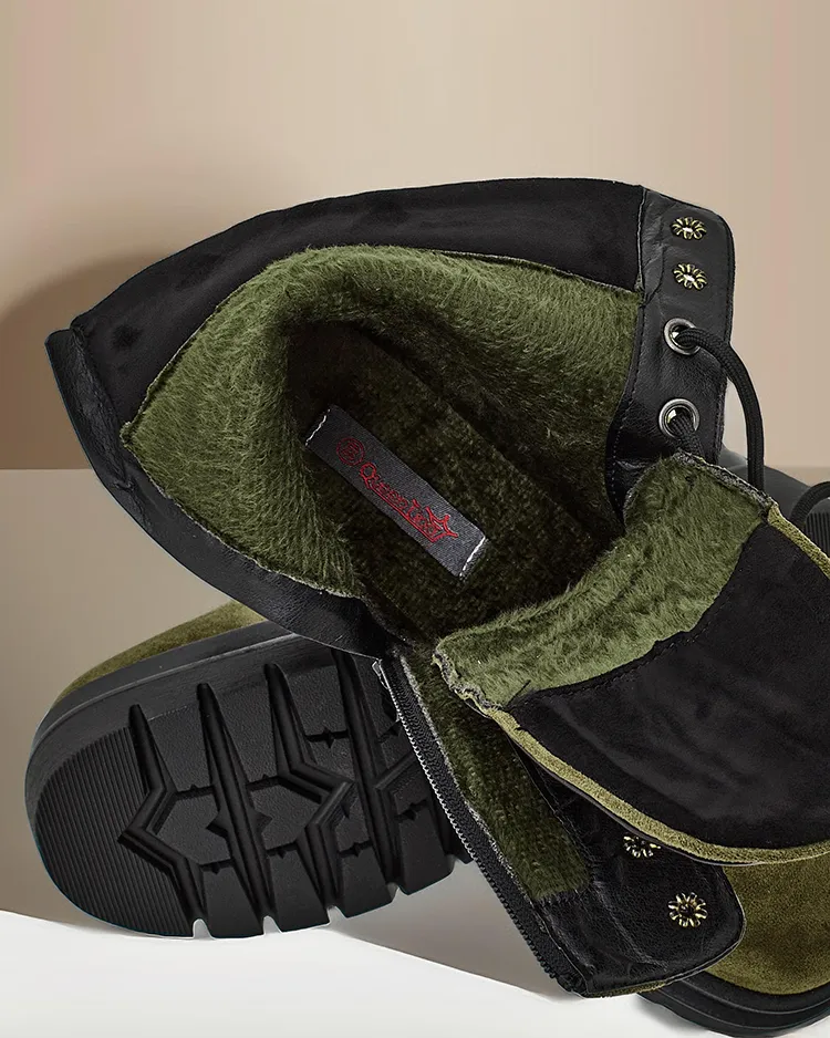 Royalfashion Damen Stiefeletten Arbeitsschuhe Ferrinole