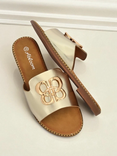 Royalfashion Damen-Sandalen mit flacher Sohle Heraklia