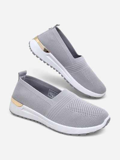 Royalfashion Stoff Damen Slipper Perfeti