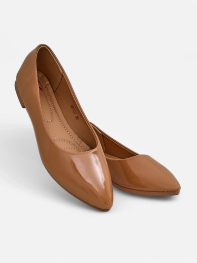 Royalfashion Damen Ballerinas aus Lackleder Aramiese