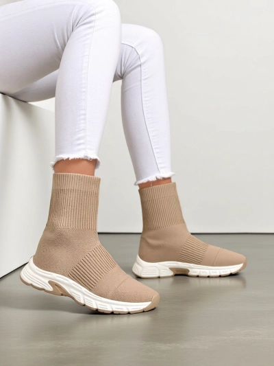 Royalfashion Damen Hoch Sportsneakers Leriot