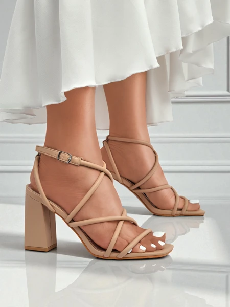 Royalfashion Damen-Sandaletten mit Blockabsatz Elysia