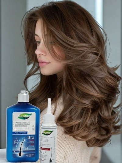 Shumukh Shampoo und Serum 2in1 - Anti-Schuppen