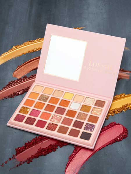 Girl Magic Palette 35 Lidschatten mit Glitzer und Matt Golden Chocolate Fudge