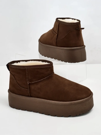 Royalfashion Damen Plateau-Schneestiefel a'la Dagodo