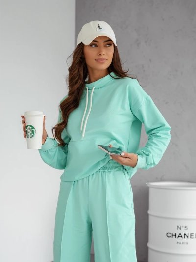 Royalfashion Damen Baumwoll Freizeitset