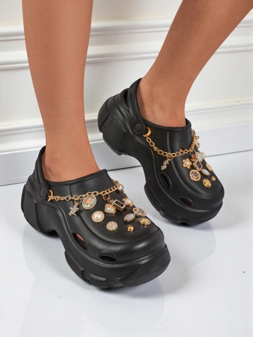 Aurelia Nero – стильні кламки з прикрасами та ланцюжком, міцні