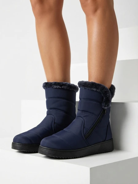 Royalfashion Damen Schneestiefel im Boot-Style Baccinis