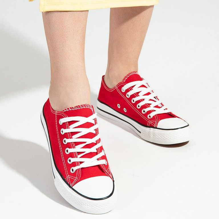 OUTLET Rote Gabrela Damensneaker - Schuhe