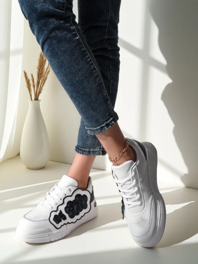 Royalfashion Damen Sneakers mit dekorativem Obermaterial Nendales
