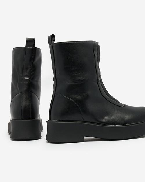 Жіночі черевики Royalfashion чорного кольору Opialef