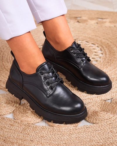 Schwarzer Damen Halbstiefel Goldars - Schuhe