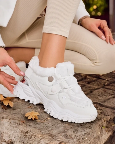 Жіночі кросівки з хутром Poriomo