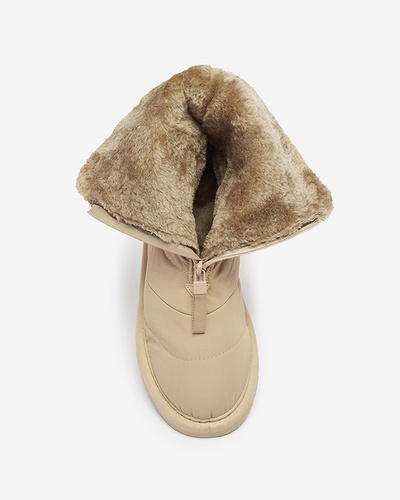 Damenstiefel Elysium in hellem Braun für den Winter