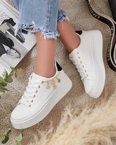 Royalfashion Sportliche Damen-Sneakers mit Gonemi-Verzierung