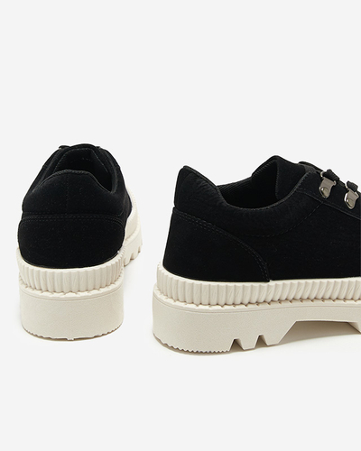 Чорне жіноче спортивне взуття, як кросівки Ohos - Взуття