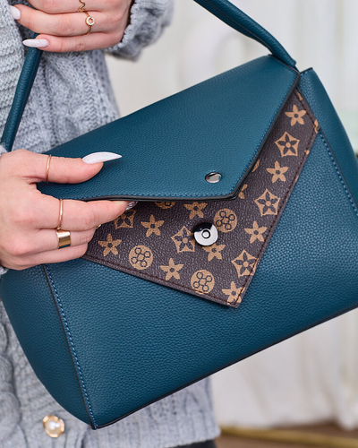 Royalfashion Blaue Damenhandtasche