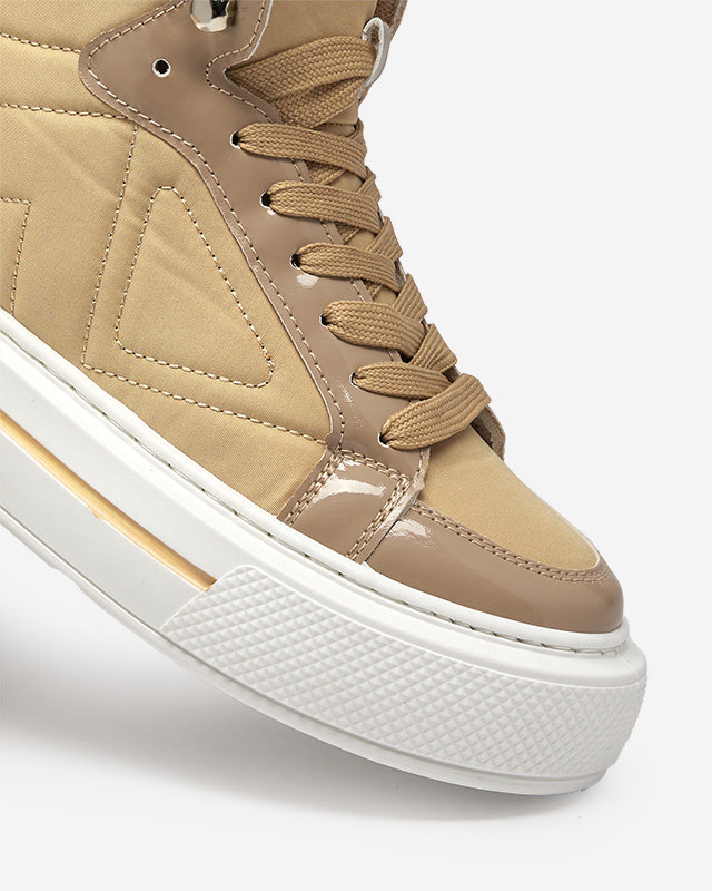 Sportschuhe für Damen in Khaki Asmako- Schuhe