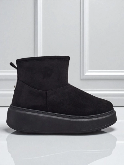 Kurze Damen-Schneestiefel mit abnehmbarem Schaft Elizze