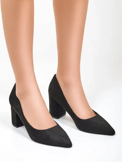 Royalfashion Damen Pumps aus ökologischer Wildleder Ugandes