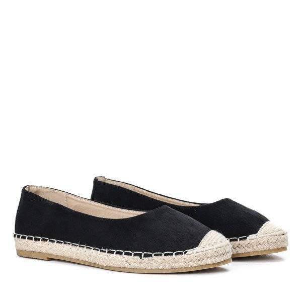 OUTLET Black Espadrilles Mellow - Schuhe