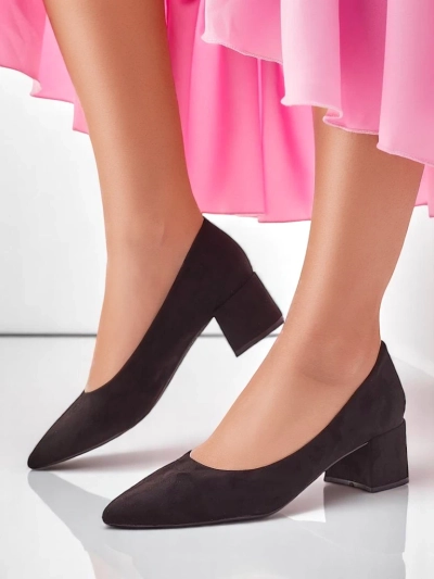 Royalfashion Damen Pumps mit niedrigem Absatz Agas