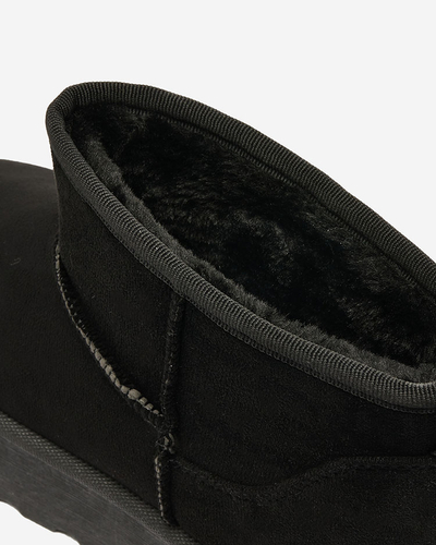 Royalfashion Чорні жіночі черевики на платформі Ersinella