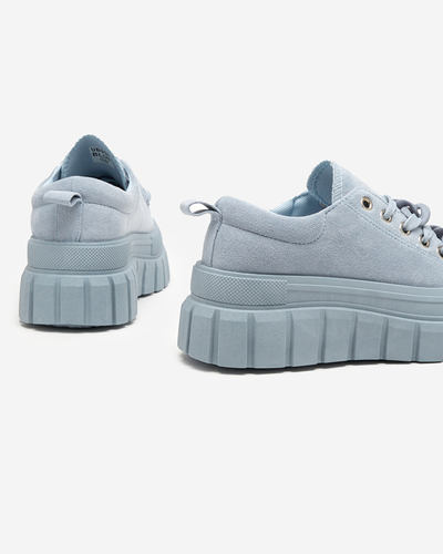 OUTLET Hohe blaue Turnschuhe für Damen Mishta - Schuhe