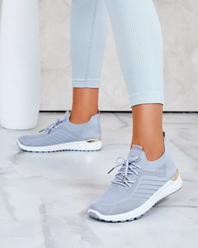 Royalfashion Damen Stoff Sportschuhe Amgent
