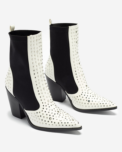 Білі ковбойські чоботи Ricci