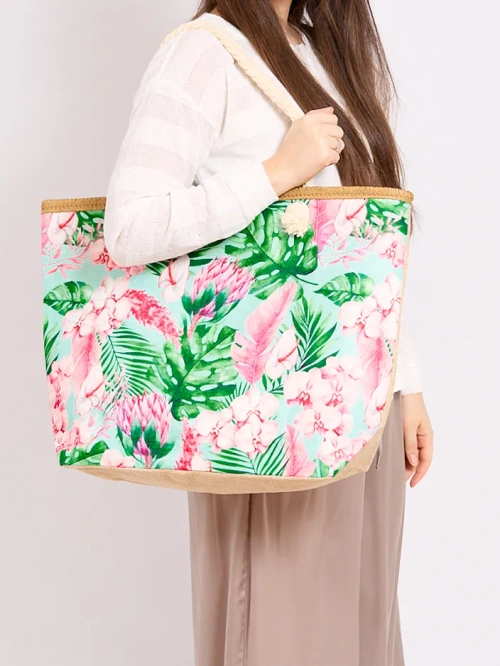 Royalfashion Велика тканинна сумка з принтом