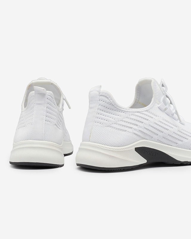 Weiße Schnürschuhe für Herren Nertic - Schuhe