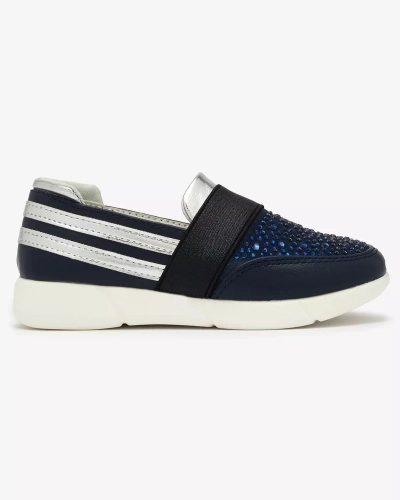 Marineblaue Kinder-Slipper Ciarala - Footwear