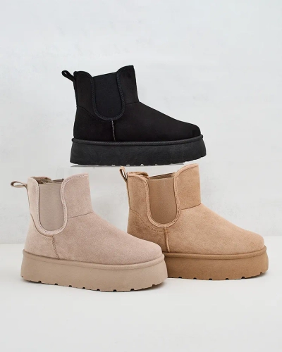 Royalfashion Damen Nomas kurze Stiefel a'la Schneestiefel