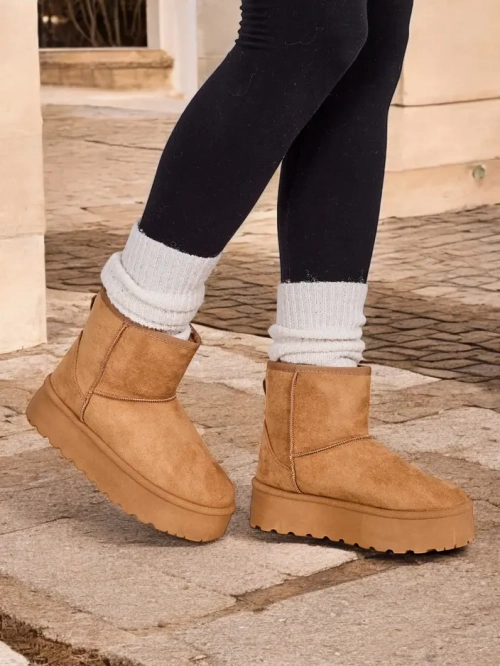 Королівська мода Короткі чоботи, схожі на жіночі зимові чоботи Eforte