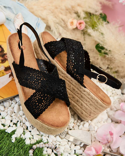 Royalfashion Damen Eloviale Stiefelsandalen
