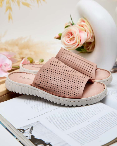 Royalfashion Durchbrochene Damen-Flip-Flops Ererra