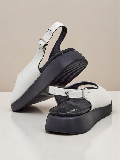 Royalfashion Damen Sandalen mit dicker Sohle Riva