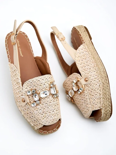 Royalfashion Damen-Espadrilles mit offener Spitze
