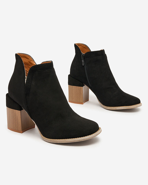 Royalfashion Чорні жіночі черевики Ricteas на шпильці