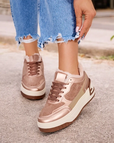 Royalfashion Damen isolierte Sneaker Garres