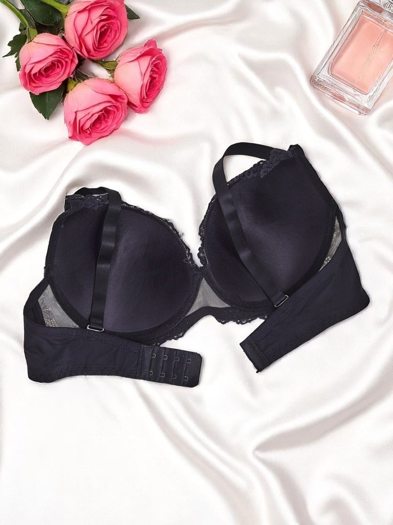 Royalfashion Damen gepolsterter Spitzen-BH Delicate Grace