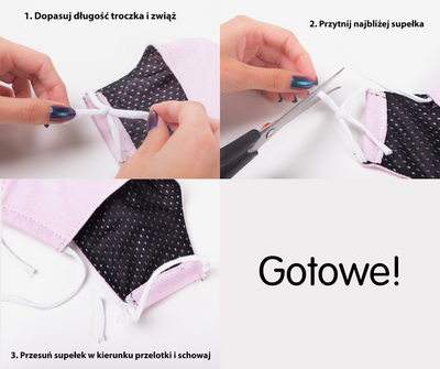 Dunkelgrüne 3-lagige Gesichtsmaske - Masken