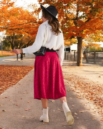 Royalfashion Damen-Midirock